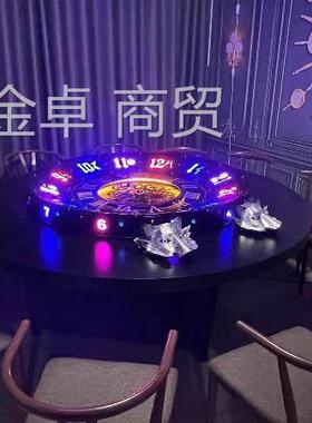 定.制狼人杀桌子12－15人工业风餐厅机械怀旧复古纯手工剧本杀桌