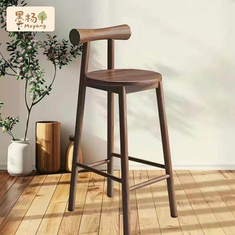 吧椅家用吧台椅子实木高脚凳岛台靠背高凳子前台高脚凳蝴蝶吧台凳,住宅家具,家用高脚椅,淘宝优惠券,粉丝福利购,淘宝优惠卷
