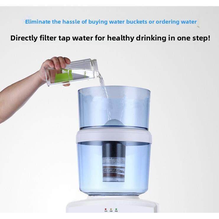 饮水机桌面匹配过滤器，桶温冰和热自来水过滤水净化桶家庭厨房直