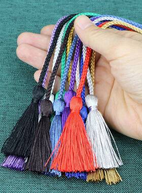 工厂直供彩色90CM双头流苏穗子古风窗帘挂绳花边配件吊饰吊穗