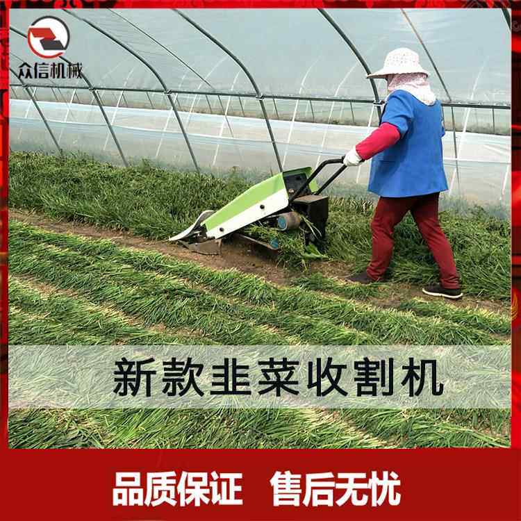 单行条插韭菜收获机电动小型韭菜收割机汽油款收韭菜机