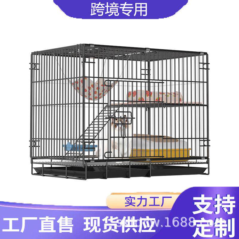 厂家直发猫笼子家用室内大空间超大号猫屋猫笼子宠物笼多层猫笼