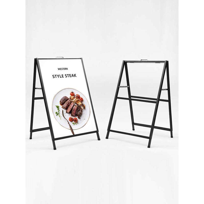 A型展架立式落地式海报kt板广告户外折叠立牌a字宣传手提展示架,商业/办公家具,广告牌/标识牌,淘宝优惠券,粉丝福利购,淘宝优惠卷