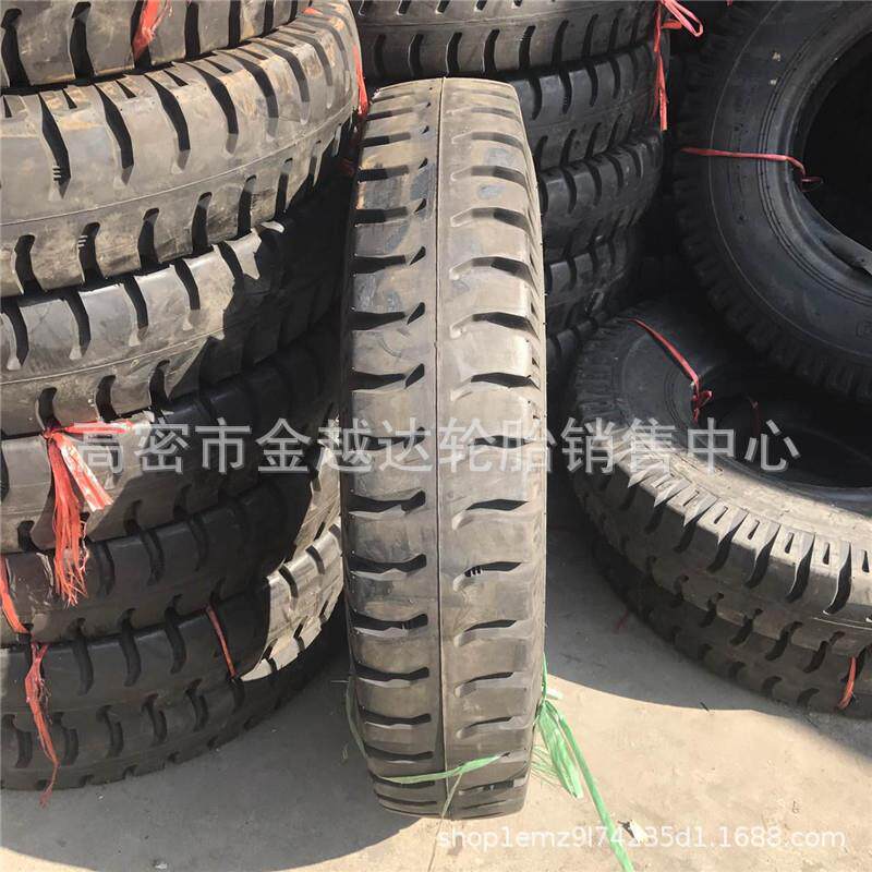 朝阳斜交卡车轮胎750/825-16 900/1100/1200-20羊角花纹