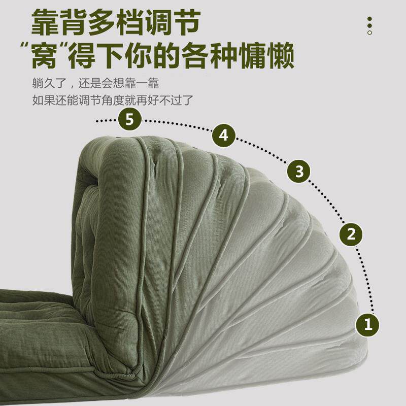 懒人沙发可躺可睡大型人类狗窝阳台卧室窝窝折叠沙发床单人小沙发
