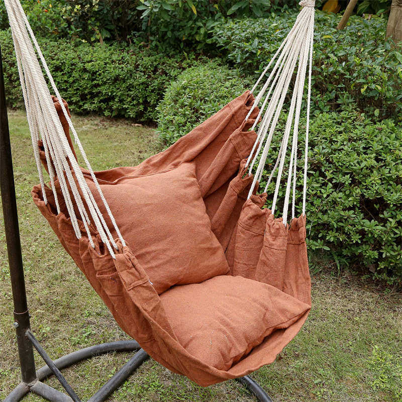 宿舍吊椅大学生寝室多功能秋千加厚帆布单人椅摇篮室内可拆卸吊床