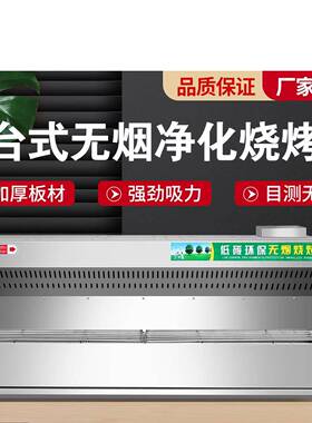 三轮车摆摊烧烤油烟净化器夜市地摊台式净化一体机商用烧烤炉子