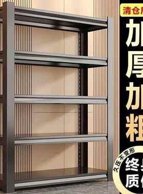 Fls加厚立柱仓货架yttw5aXN通体置库物架家用房多层落地储收纳仓