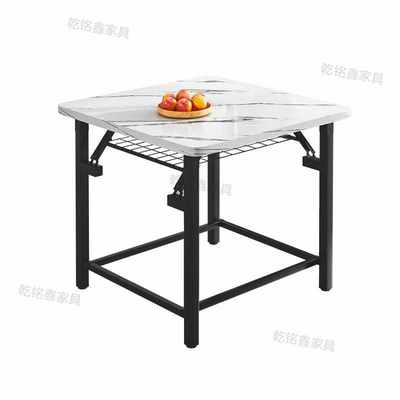 新款金属折叠加厚保暖烤火架正方形茶几桌子家用小户型取暖烤火桌