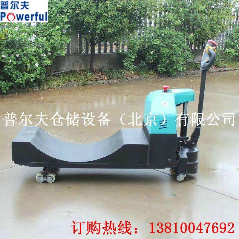 非标电动卷筒纱辊搬运车 电动纸卷搬叉车 电动圆桶搬运车维修