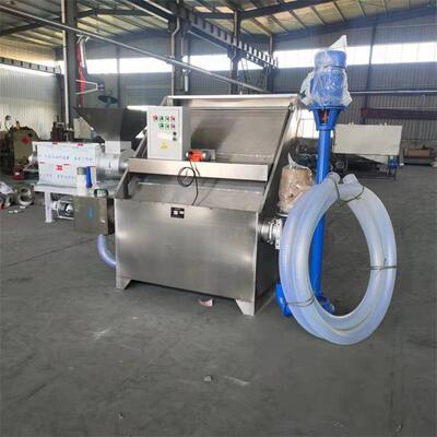 离螺旋挤压粪脱水分PVJ离机家禽污水固液粪分机红薯渣鸡挤水处理