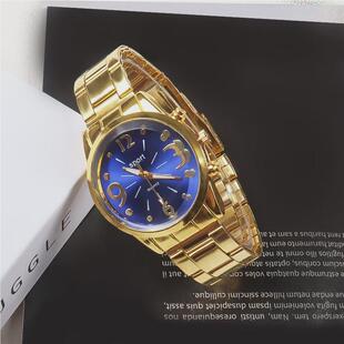 跨境简约防械水1717132夜光英男士时尚手表高颜日历石表钢值带商