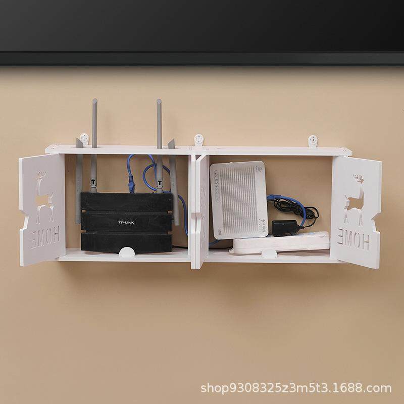 遮挡路由器收纳壁挂插座弱电箱挂墙装饰整理盒柜子电视柜wifi置物,收纳整理,书桌收纳置物架,淘宝优惠券,粉丝福利购,淘宝优惠卷