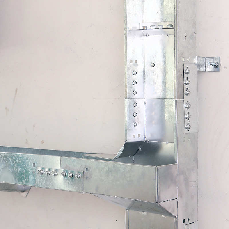 304不锈钢电缆桥架金属镀锌桥架 200x100铝合金电缆桥架铁线槽