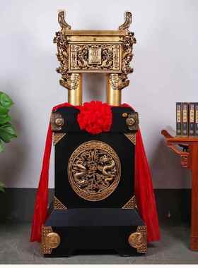 金属鼎摆件龙雕鼎盛千秋 办公室开业乔迁招财镇宅商务礼品鼎摆设