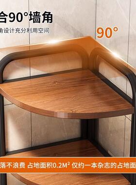 角柜ZKE墙拐角置物一架体靠墙客子厅角落三角角柜厨房卧室多用转