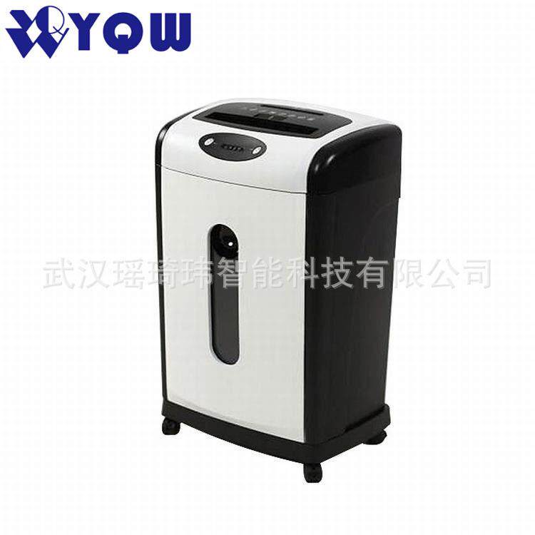 中型电动碎纸机塑料卡片碎纸机办公碎纸机触摸一体机