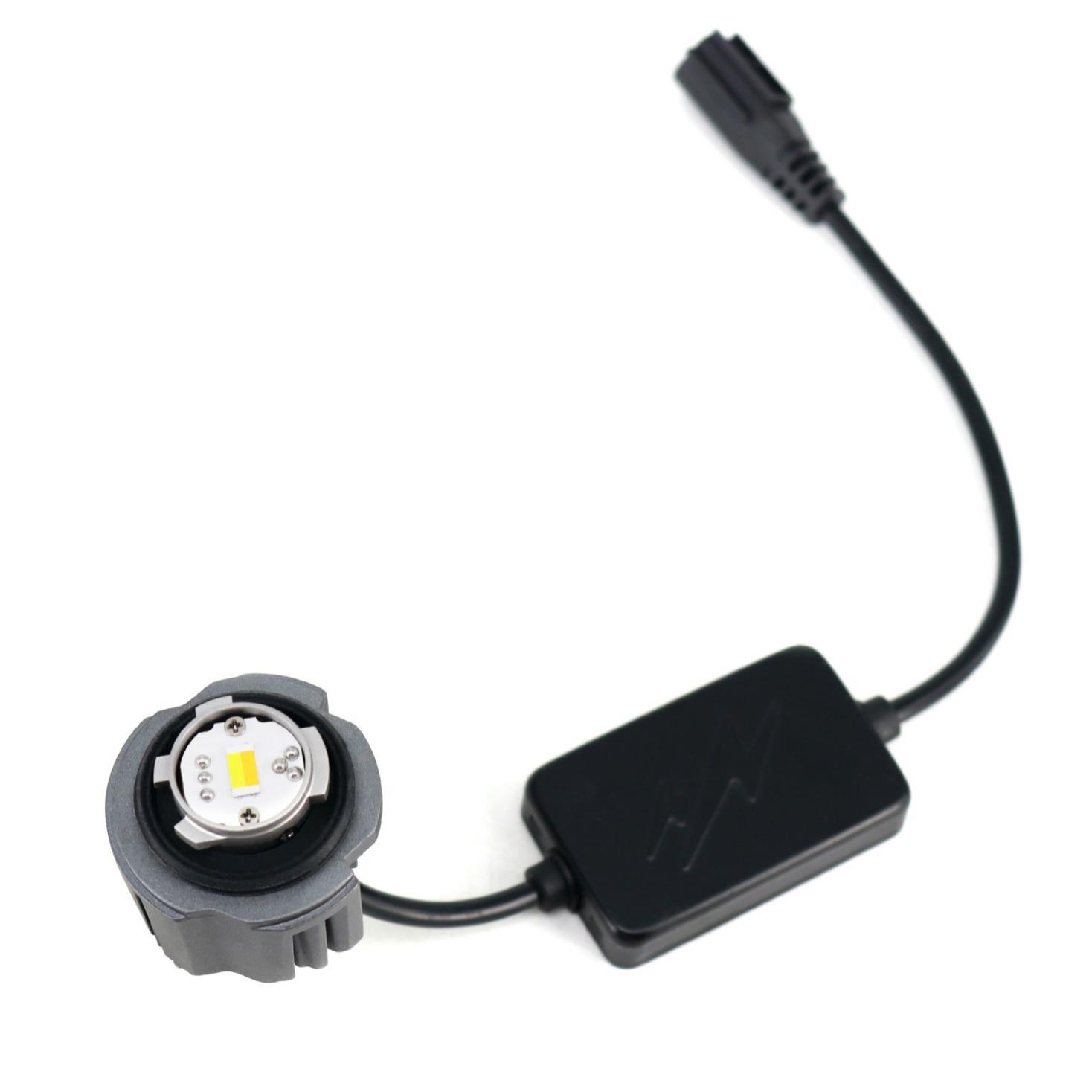 FG2白黄 双色带风扇led雾灯led雾灯 倒车灯L1B LW5B