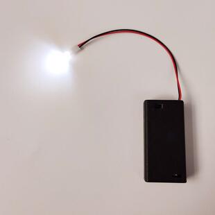 超亮led灯泡3V灯珠电池灯光源灯笼创意手工DIY迷你小夜灯带开关