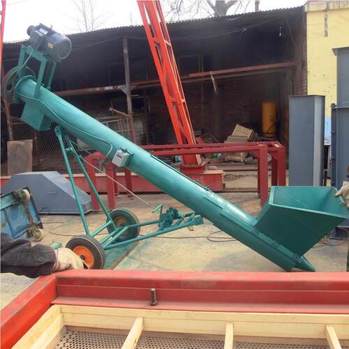 螺旋输送绞龙 LS219-6-单管自送料  倾斜动 3米高2196米 4000 铁