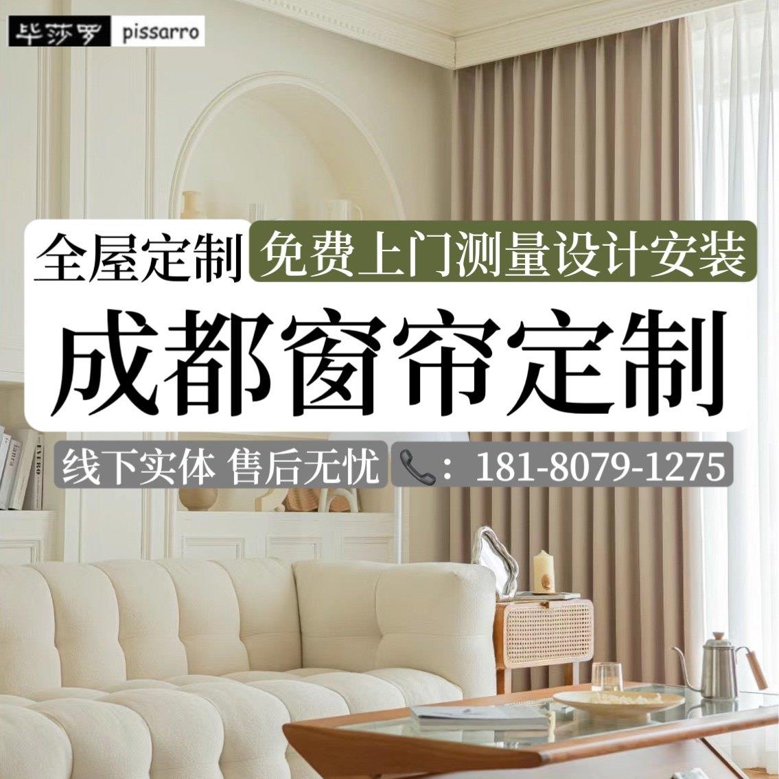 成都窗帘纱帘梦幻帘全屋定制上门测量安装北欧现代简约轻奢全遮光图片