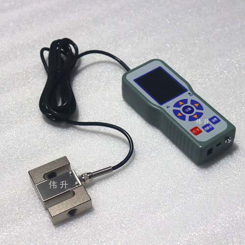 300米远程操作S型数显拉压力计200kN工业级S型传感器20t