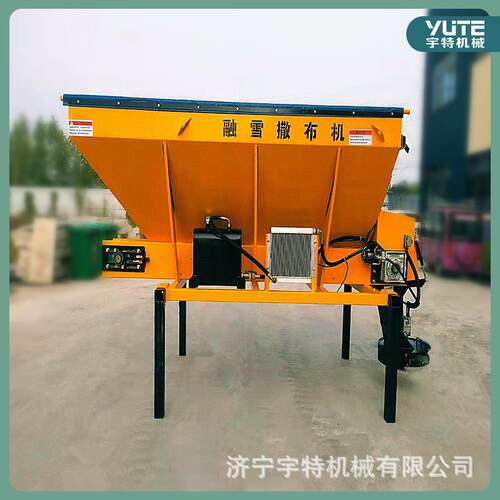 车挂式融雪剂撒布机高速公路除冰撒盐机冬季市政养护化雪机