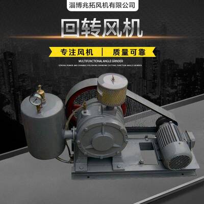 兆拓厂家供应回转风机 回转式鼓风机 罗茨风机 多型号
