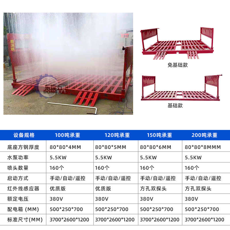 冲洗全封闭洗车机工程平台全自动建筑工地无线车辆轮机大型洗感应