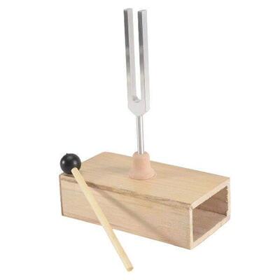 HOT!432 Hz Tuning Fork with Resonance Box,For Sound