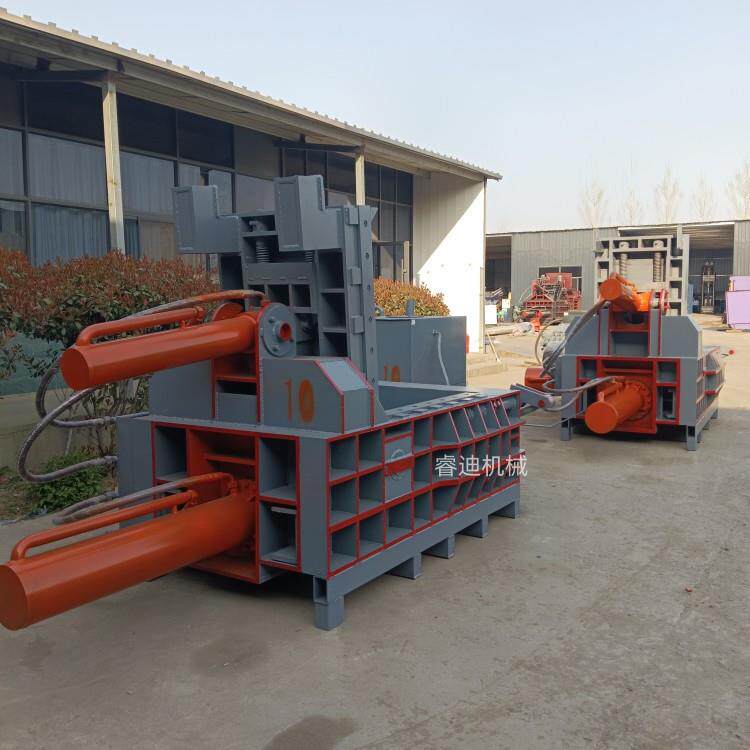 125吨废旧金属油漆桶压块机废金属不锈钢压块机液压金属压块机