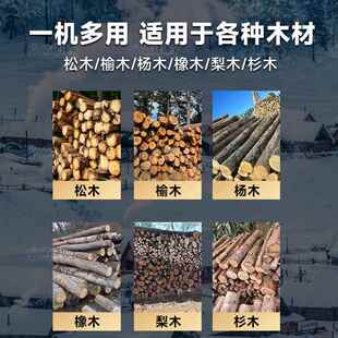 全自动劈柴破柴机机力SAA大马动木材劈木机加厚电破劈神器