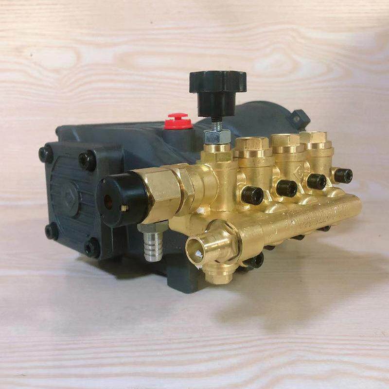 LT高压泵头洗车机头220V商用清洗机冷水泵总成手动款120公斤
