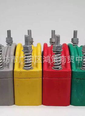 高压防磁JGH单芯多芯线缆抱箍卡电力检修单芯线缆固定卡具