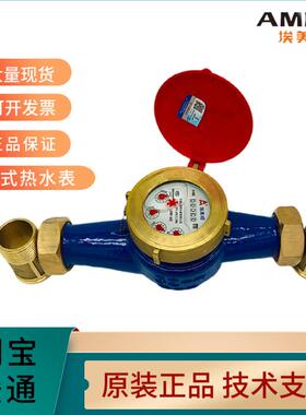 AMICO埃美柯097铁壳旋翼湿式高温家用LXSR-E自来水数字热水表