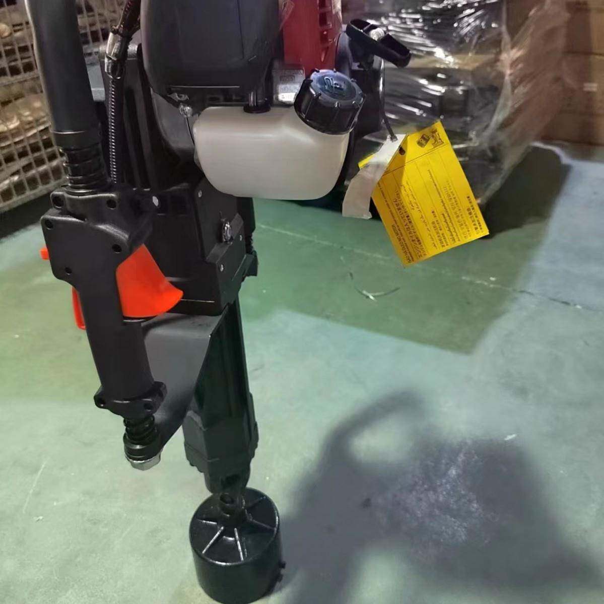 供应手持式汽油打桩机加固木桩打桩机钢管立柱打桩机果园打