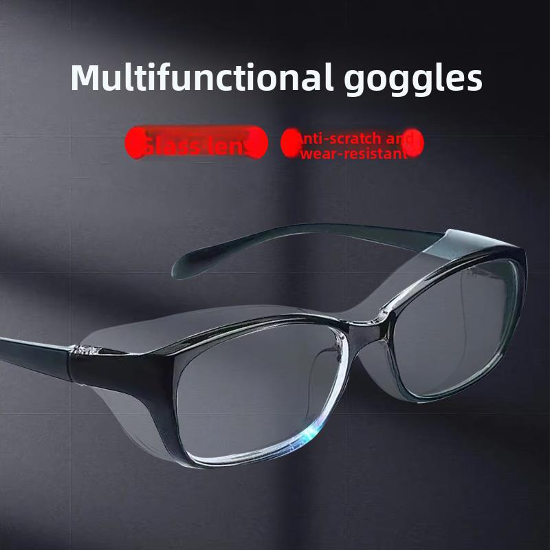 打磨工人专用防雾护目镜防风沙防飞沫花粉防蓝光男女通用防护眼镜