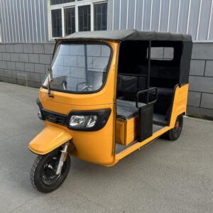 电动三轮车客运载客出口嘟嘟车tuktuk东南亚印度拉客营运差速电机