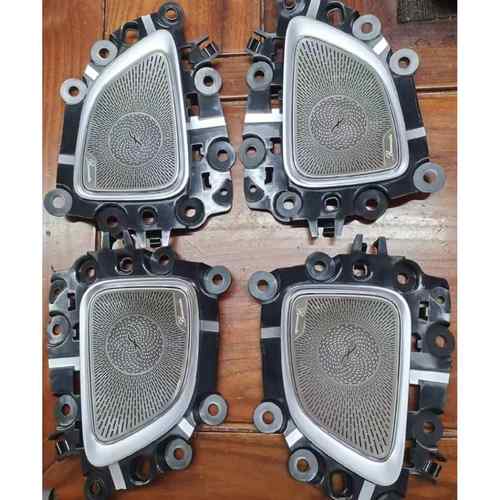 22款奔驰C级W206柏林之声盖板C260L四门金属发光带灯盖板喇叭罩