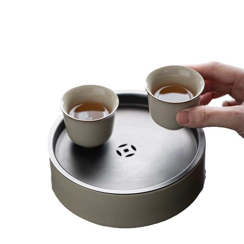 草木灰复古古典风高端精致茶具配件新中式居家待客实用简洁大气