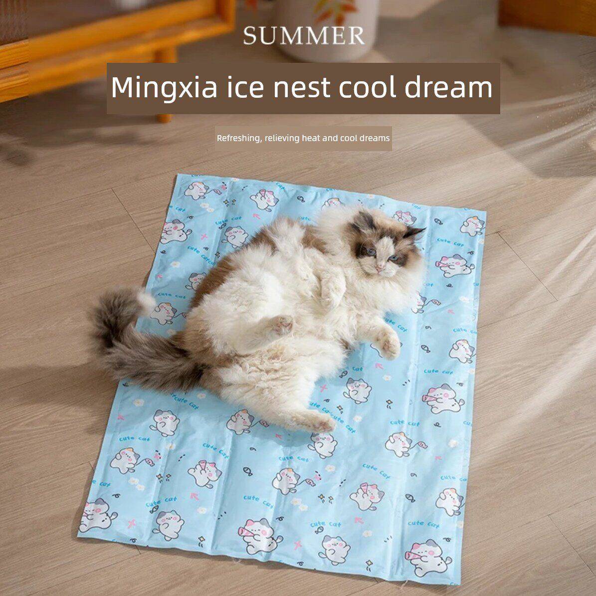 宠物冰垫猫和狗睡觉垫夏天凉爽的狗垫猫垫狗垫