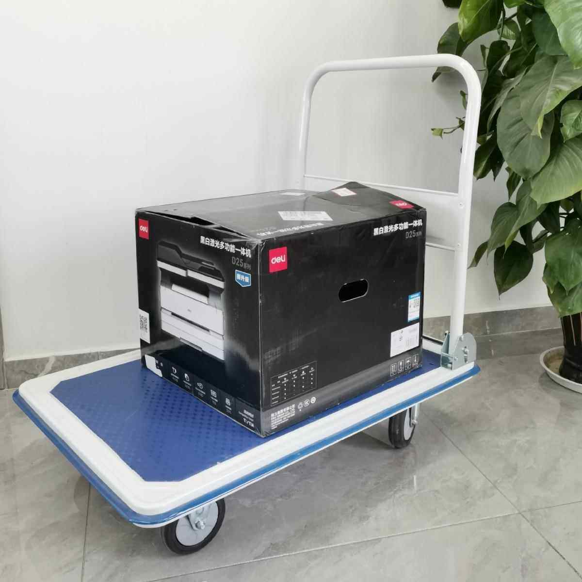 载重300kg轻便货车平板手推车钢制物流搬运