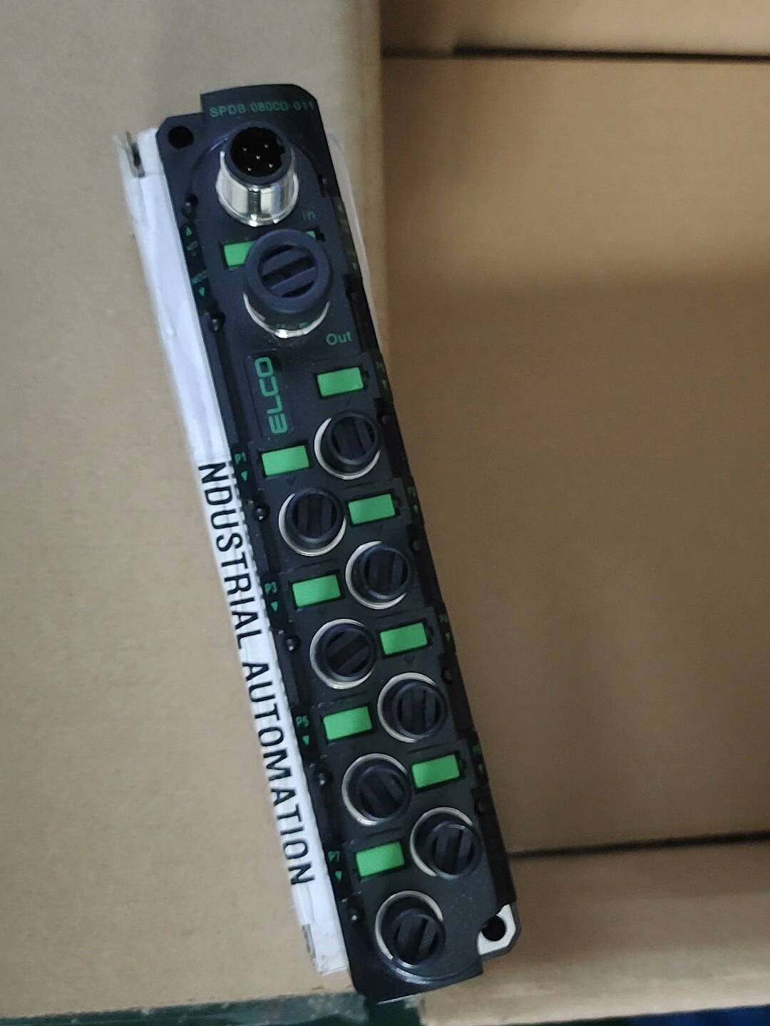 全新宜科ELCO数字扩展模块，型号SPDB-0800D-01