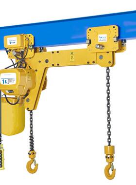 双钩环链葫芦双钩环链电动葫芦1t2t3t固定式环链电动葫芦