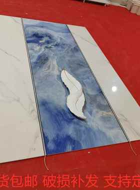 鱼肚白餐桌19065岩板代台功能岛餐桌多一体意式轻奢现家用厨房可