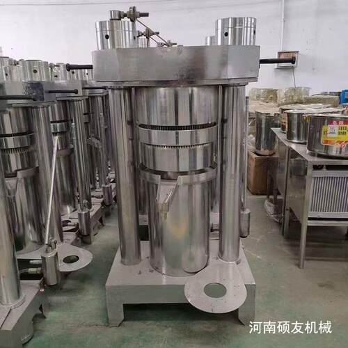 新型液压榨油机BKB动香油机 麻亚麻籽带皮核桃油流坊 专用芝炸油