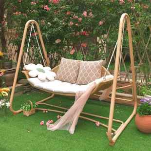 户秋千椅内家用吊床花园阳台荡秋千庭NLC吊院外室外室双人摇椅网