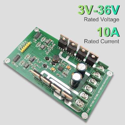 10A Dual Motor Driver Board Module Peak 30A H-bridge MOSFET