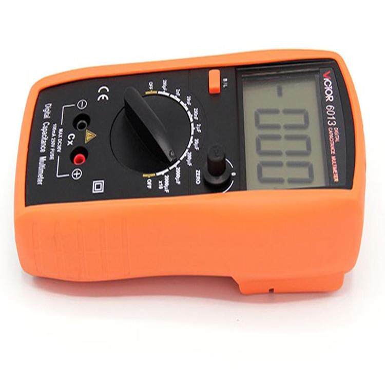 现货供应 VICTOR胜利 数字高精度万用表VC6013 防烧电容电感表笔