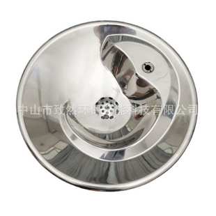 公园直饮机饮水盆304不锈钢户外公共直饮水台接水盆带龙头配件